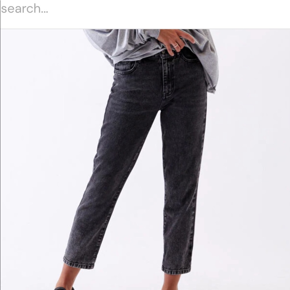 Pacsun gray black mom jeans🖤✔️